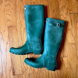 Green Hunter Rainboots